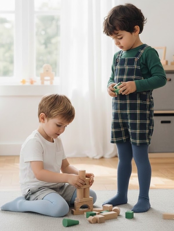 Punčocháče Gatta/Wola U28.000 Kids bavlněné hladké 92-122