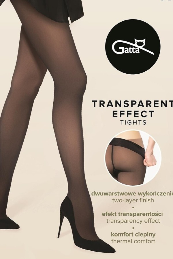 Punčocháče Gatta Transparent Effect Tights 50 den 2-4