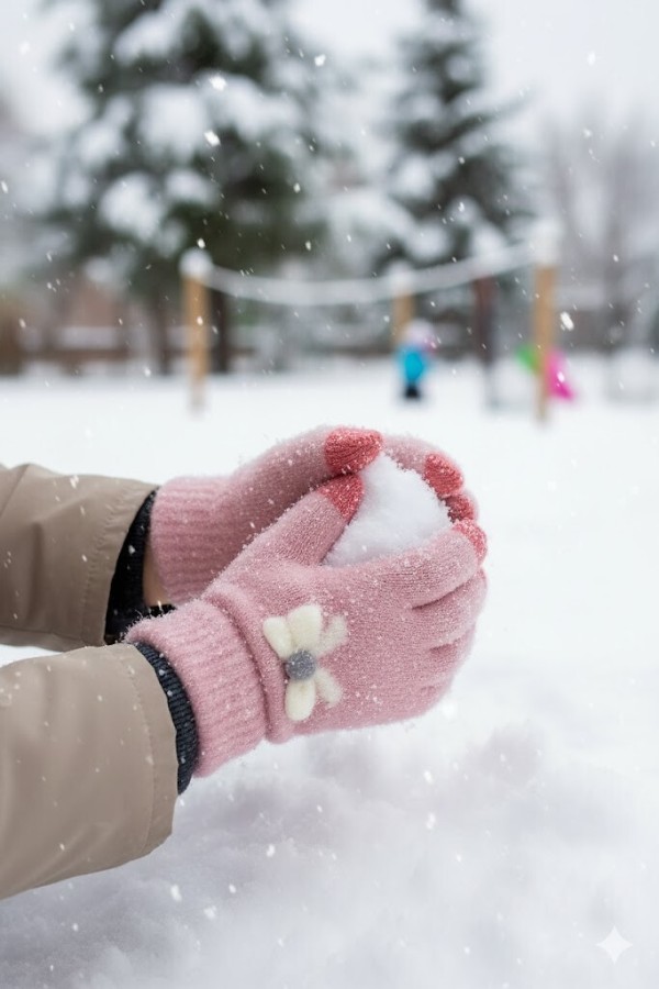 Rukavice Noviti RZ069 dívčí načechrané