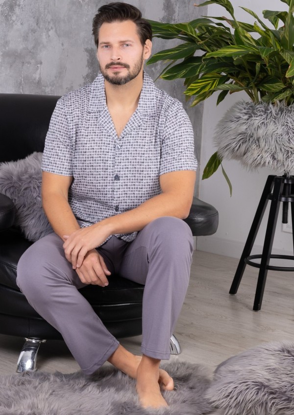 Pyžamo Hotberg 1747 Kacper kr/r M-XL