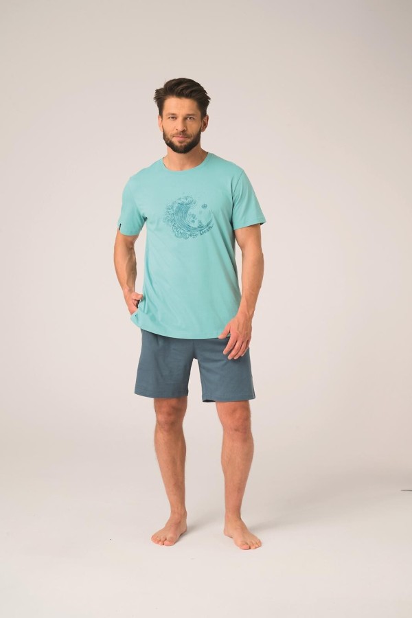 Pyžamo Key MNS 738 W26 M-2XL pánské