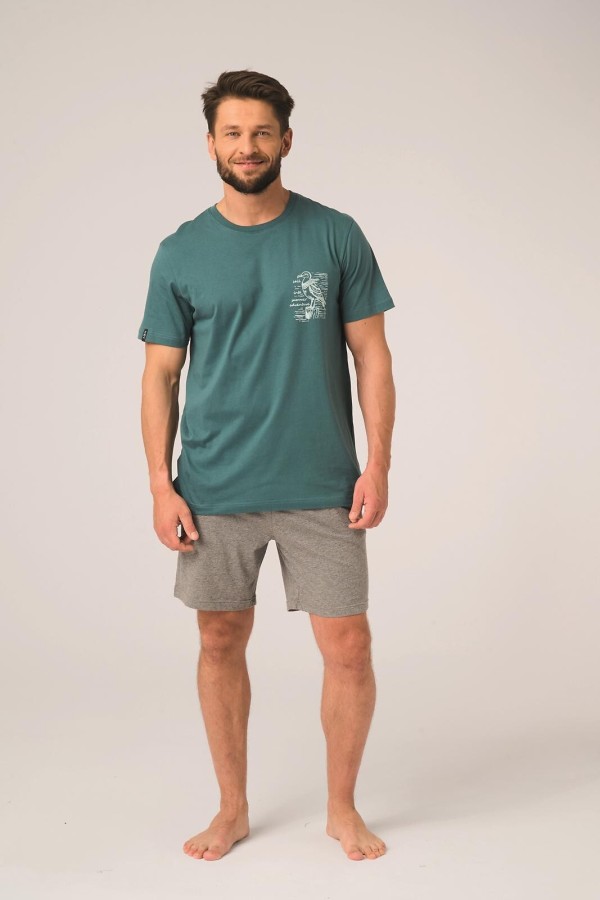 Pyžamo Key MNS 741 B26 kr/r M-2XL