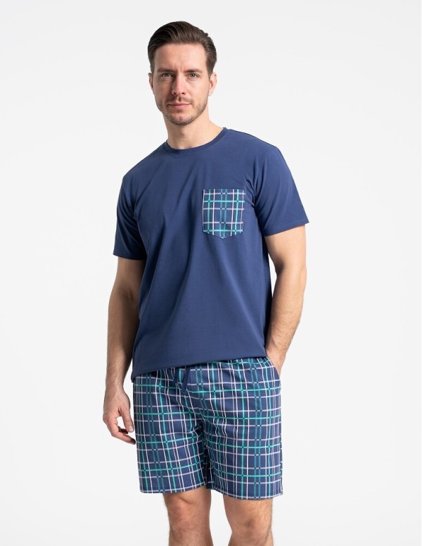 Pyžamo Moraj PDM3700-003 kr/r M-2XL