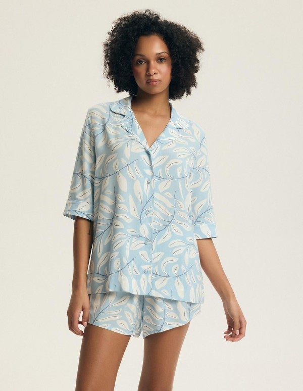 Pyžamo Henderson Ladies 44482 Estes kr/r S-3XL rozepínací