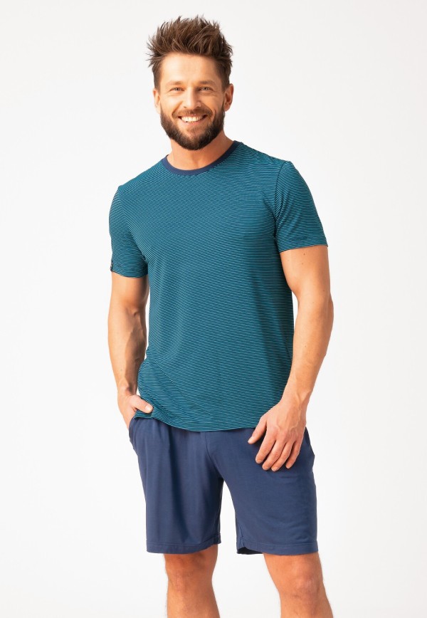 Pyžamo Key MNS 320 B26 kr/r 3XL-4XL