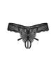 Kalhotky Obsessive Trinise Crotchless Thong S-3XL #2