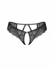 Kalhotky Obsessive Divienne Crothless Thong S-3XL #5