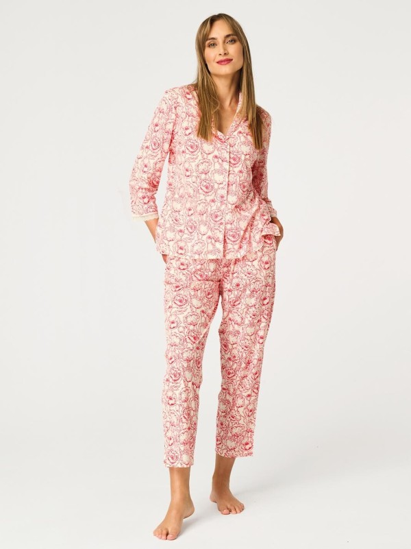 Pyžamo Key LNS 566 A26 kr/r S-XL rozepínací