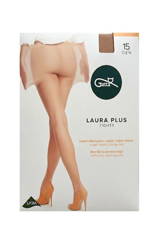 Punčocháče Gatta Laura Plus Size 15 den 5-XL