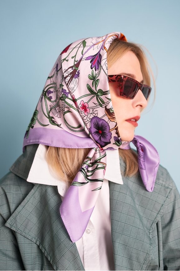 Šátek  Art Of Polo 25216 Flores