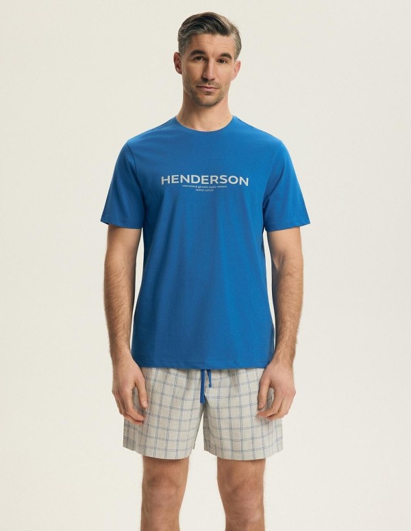 Pyžamo Henderson 43453 Nori kr/r M-3XL