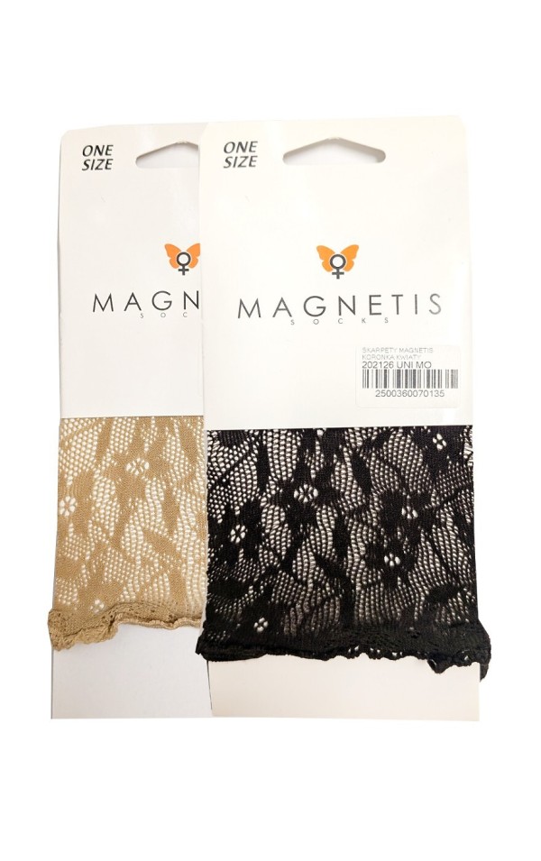 Ponožky Magnetis krajka květy