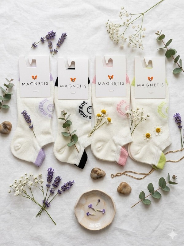 Ponožky Magnetis Live in the Moment 202133