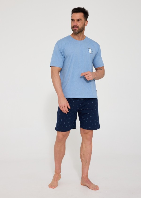 Pyžamo Cornette 326/209 Pacific pánské kr/r