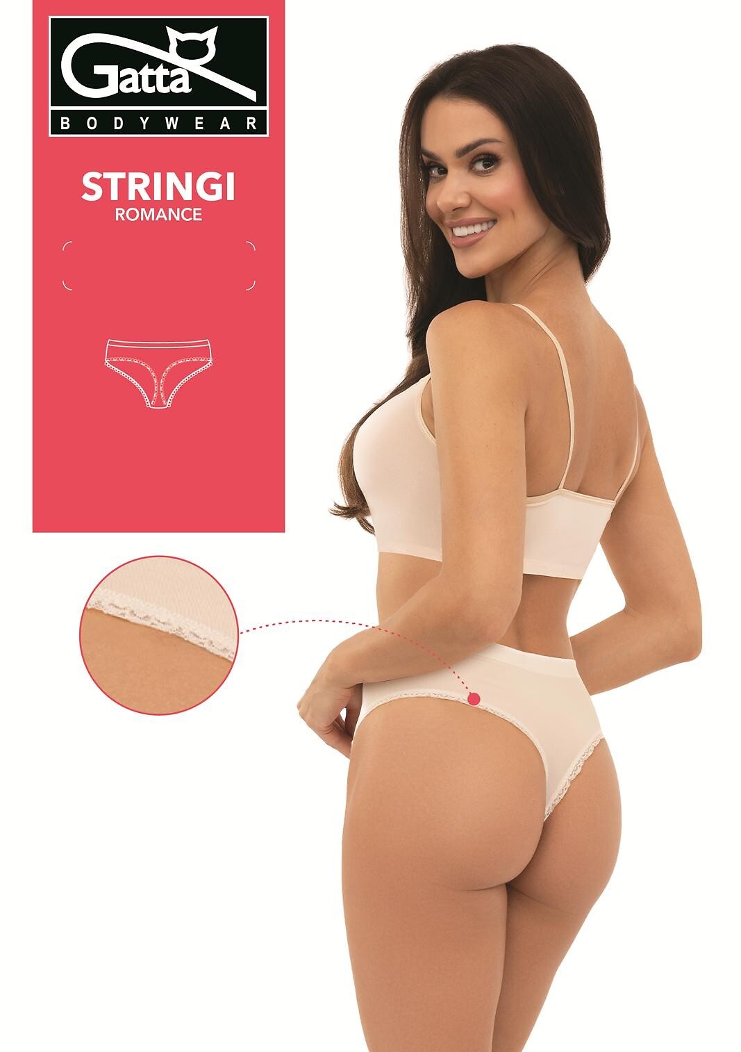 Stringi Gatta 41069 Romance S-XL