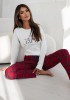 Pyžamo Sensis Maribel Interlock/Flanela dl/r Christmas S-XL #3