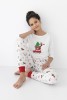 Pyžamo Sensis Lillian 3/4 Christmas S-XL #2