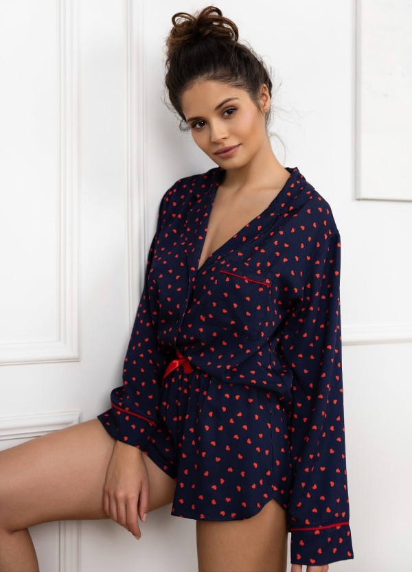 Pyžamo Sensis Maisie dl/r S-XL rozepínací