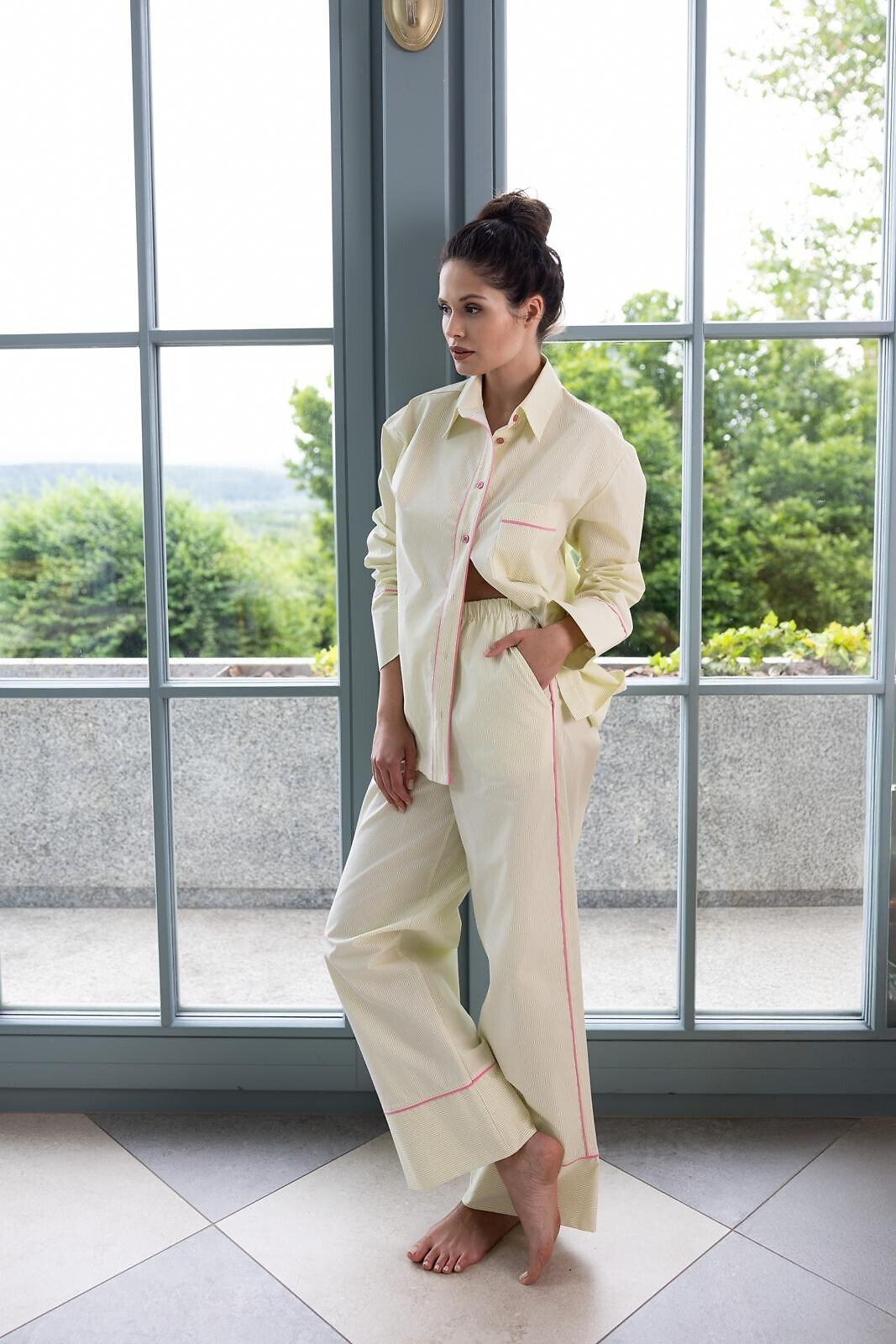 Pyžamo Sensis Raven dl/r S-XL rozepínací