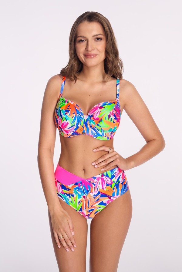 Plavková podprsenka Soft Ava SK 243 Maxi Tropical Splash