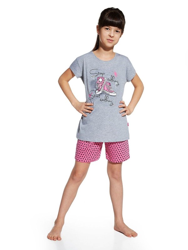 Pyžamo Cornette 787/51 Shoes dívčí kr/r