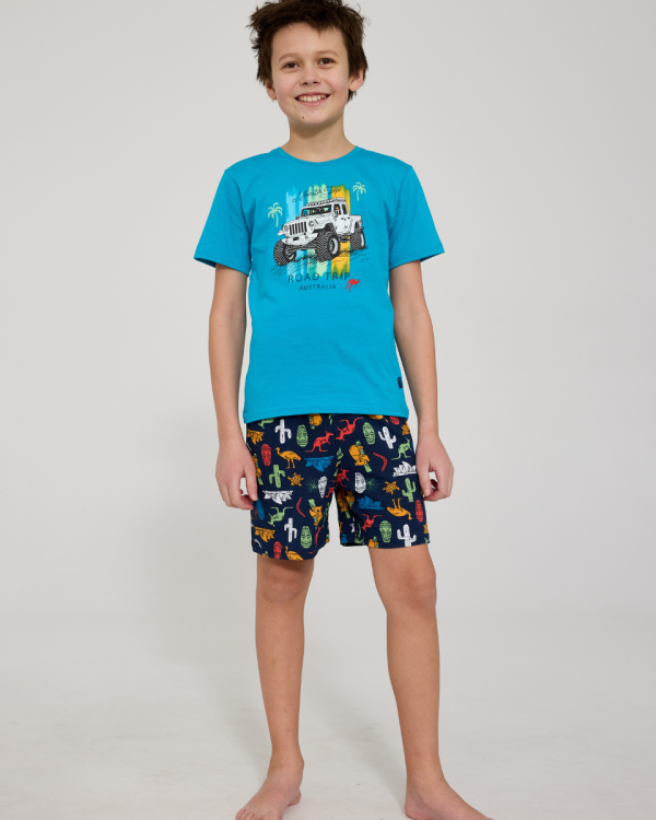 Pyžamo Cornette 790/123 Road Trip kr/r chlapecké