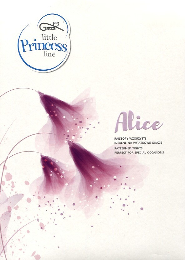 Punčocháče Gatta Little Princess Alice 1 wz.32 20 den 128-158