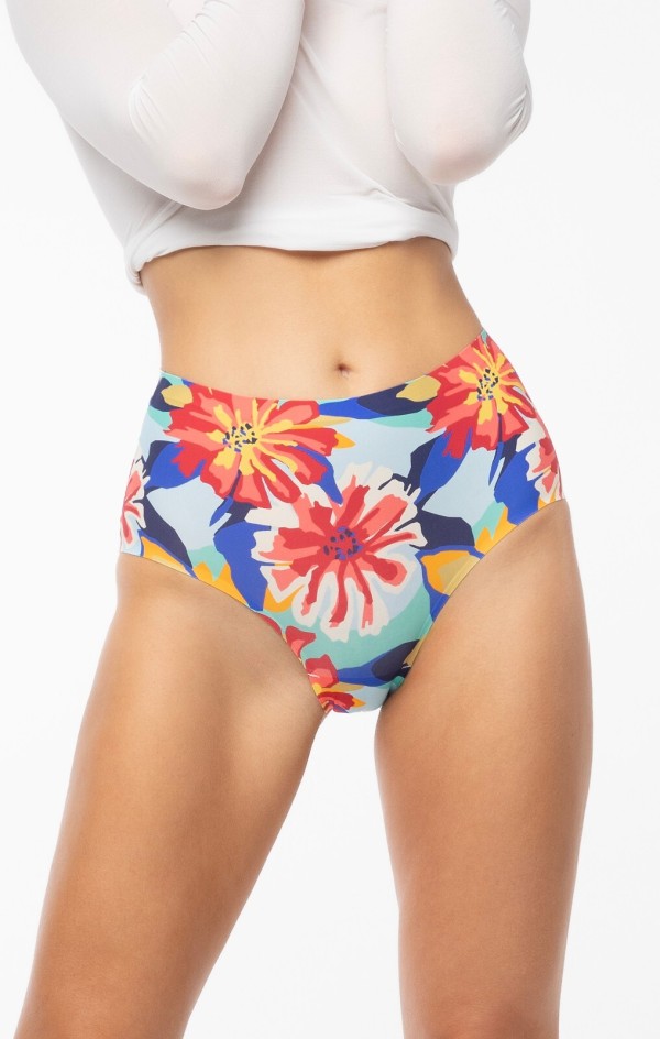 Kalhotky Julimex Flower Folk Simple Maxi S-2XL