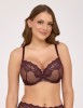 Podprsenka push-up Ava 2232 Chocolate Brown #3