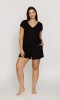 Pyžamové triko Mefemi Mix&Match Mila PG71 S-2XL černá #2
