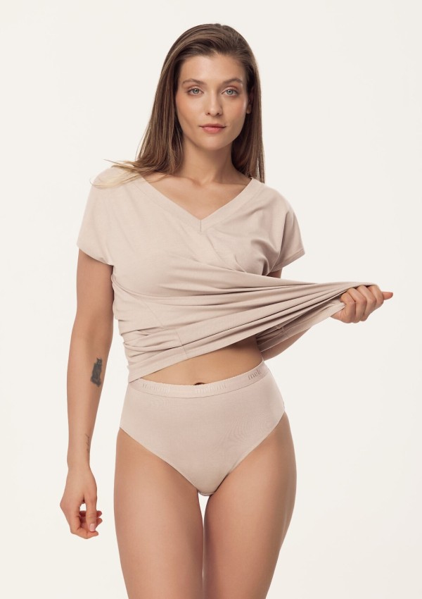 Kalhotky Mefemi Mila DW50 S-2XL písková