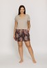 Pyžamové triko Mefemi Mix&Match Mila PG71 S-2XL písková #6
