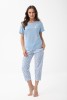 Pyžamo Luna 1301 kr/r L26 M-XL #3