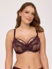 Podprsenka semi soft Ava 2233 Chocolate Brown #2
