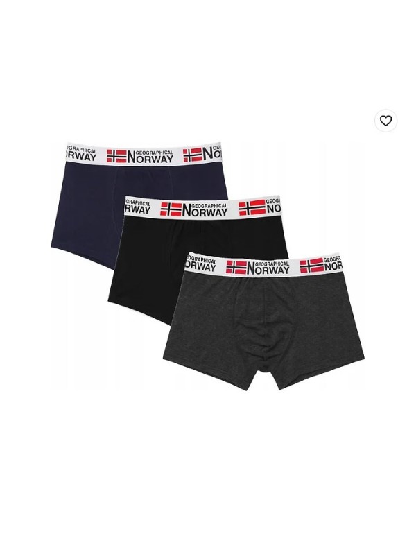 Boxerky Geographical Norway GN-06 A'3 M-2XL
