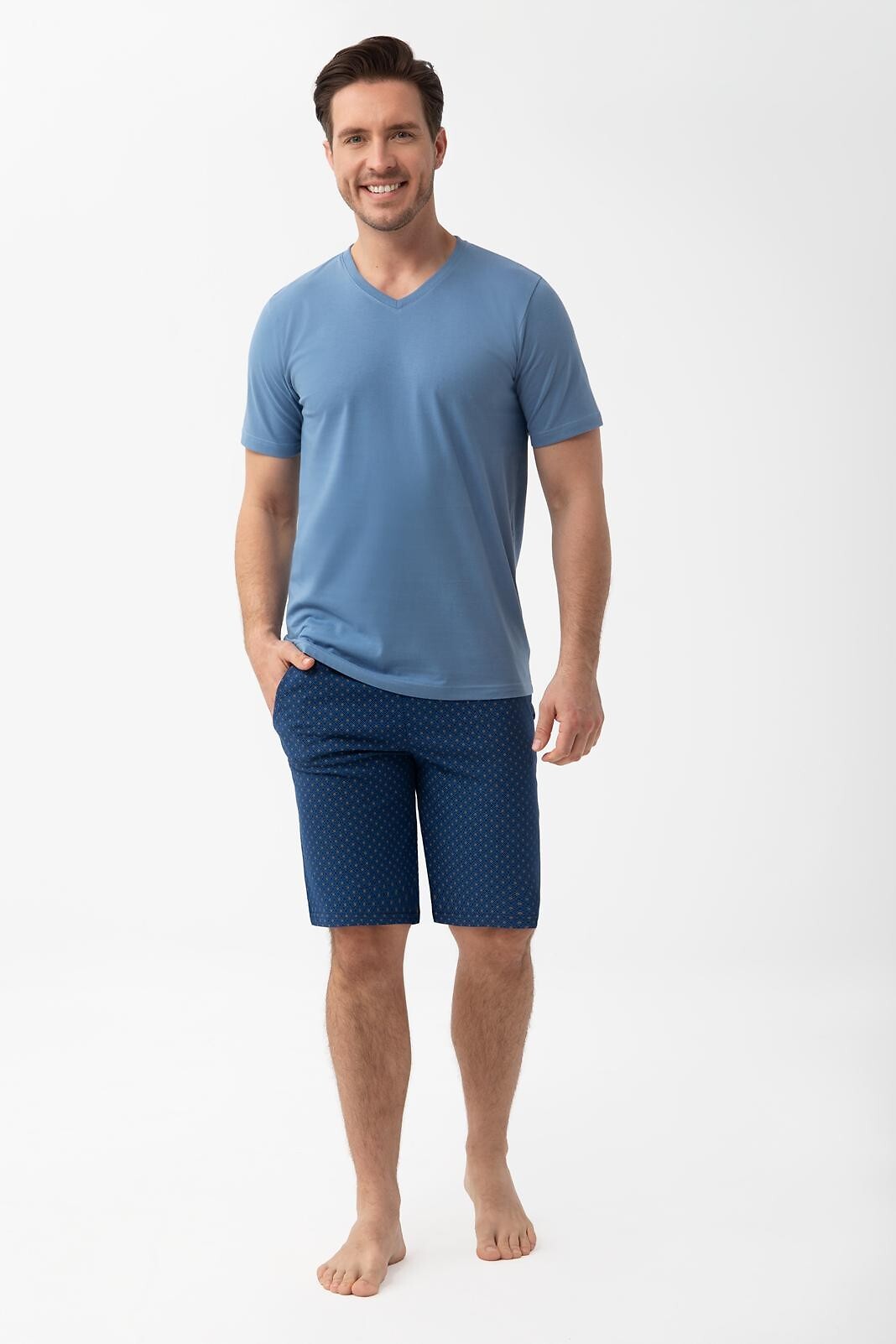 Pyžamo Luna 1602 kr/r 2XL-3XL L26