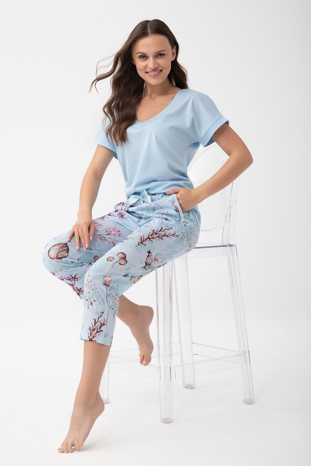 Pyžamo Luna 1306 kr/r 2XL L26