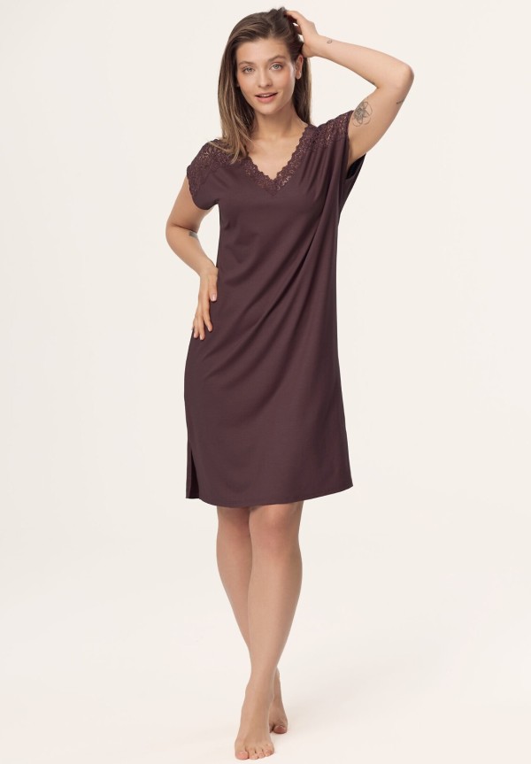 Košilka Mefemi Petra KB59 S-2XL hnědá