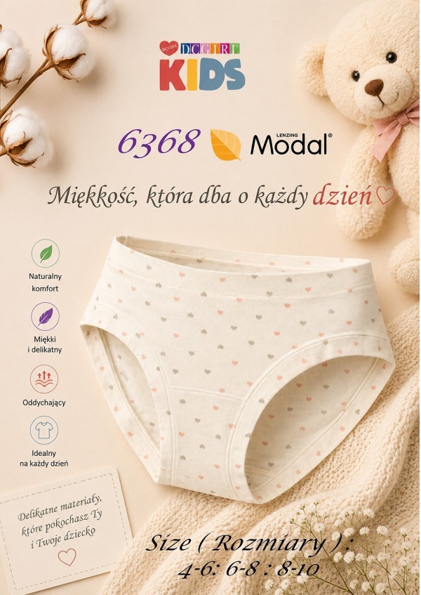Kalhotky DC Girl 6368 dívčí A'12