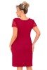 Košilka Donna Livia Plus Size bordová #2