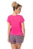 Pyžamo Donna Sleep short bavlna fuchsia kr/r #4