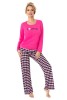 Pyžamo Donna Sleep long fuchsia bavlna dl/r #30