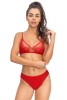 Podprsenka soft Donna 118 krajková červená #3