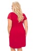 Košilka Sonia plus size bordová #3