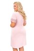 Košilka Donna Linda plus size růžová #3