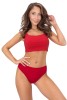 Brazilky Donna s krajkou 270 červená #2