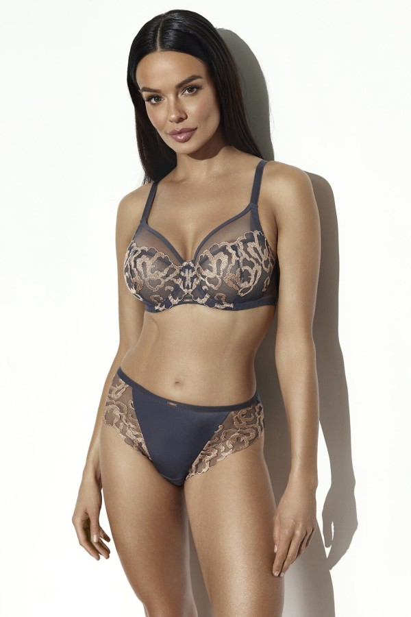 Brazilky Ava 2278/B Graphite S-3XL