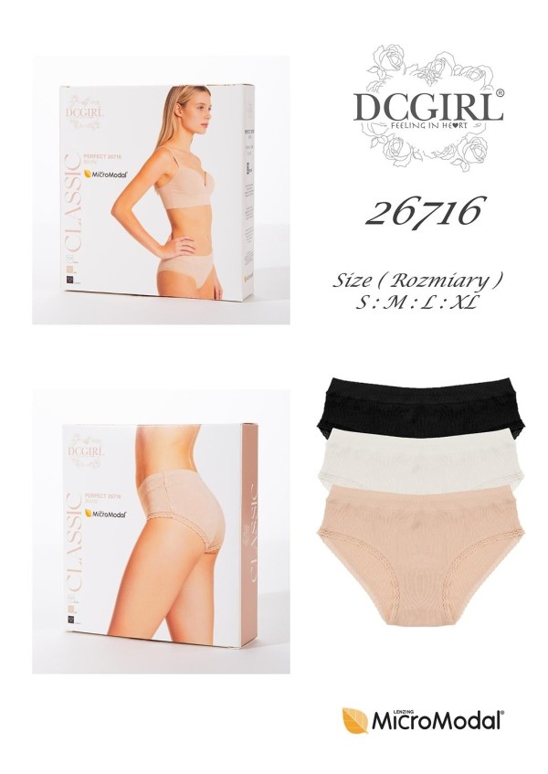 Kalhotky DC Girl 26716 A2 krabička S-XL