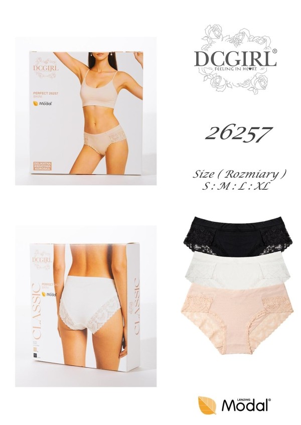 Kalhotky DC Girl 26257 A2 krabička S-XL