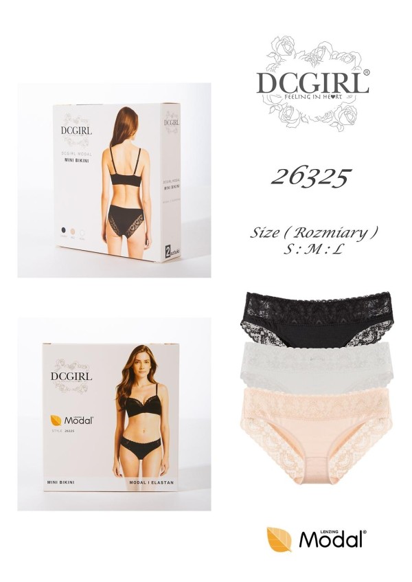 Kalhotky DC Girl 26325 A2 krabička S-L